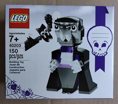 *NEW* LEGO Seasonal Set *VAMPIRE and BAT* (40203) Dracula Nosferatu RETIRED 2017
