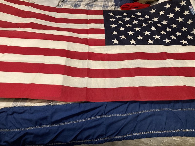 American Flag about33 inches by 60 inches