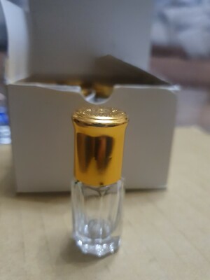 GROSSHANDEL - Roll On Ball Glas leere Parfümflaschen 3 ml mit Verschlüssen. Karton 12 Stück