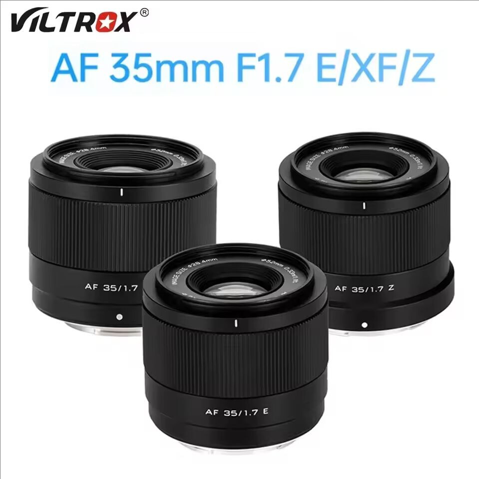 US Viltrox AF 35mm F1.7 APS-C Portrait Lens for Sony E Fuji X