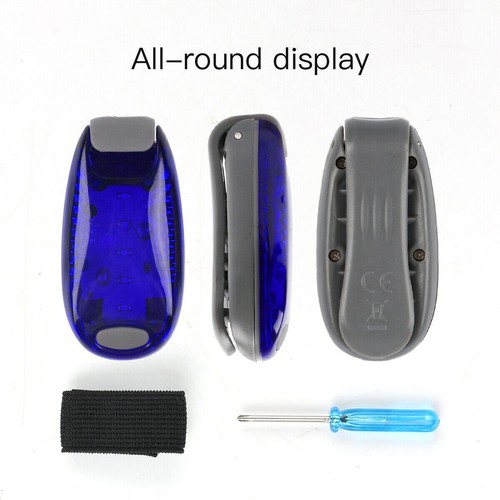 LED Safety Light Night Clip On Waterproof Flashing Running Cycling Bike - Picture 9 of 15