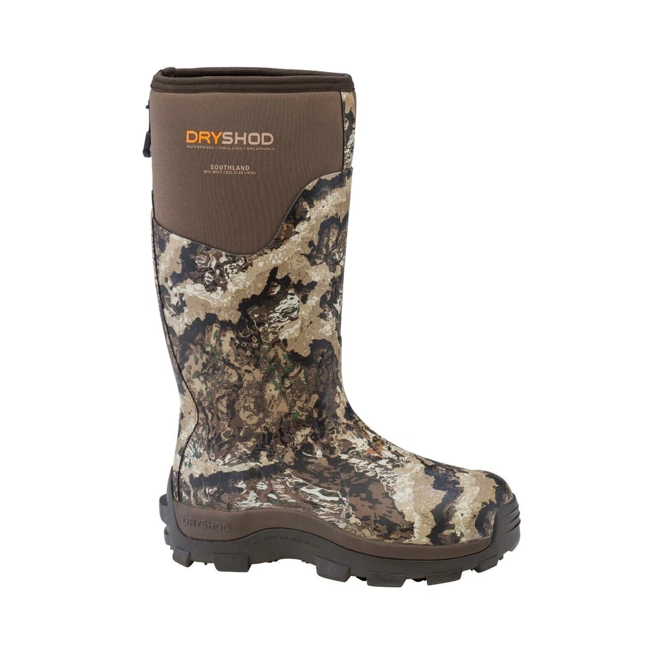 Dryshod Sizes 7-16 Men's Southland Veil Camo Warm Weather Hunting Boot STH-MH-CM - Image 4 of 4