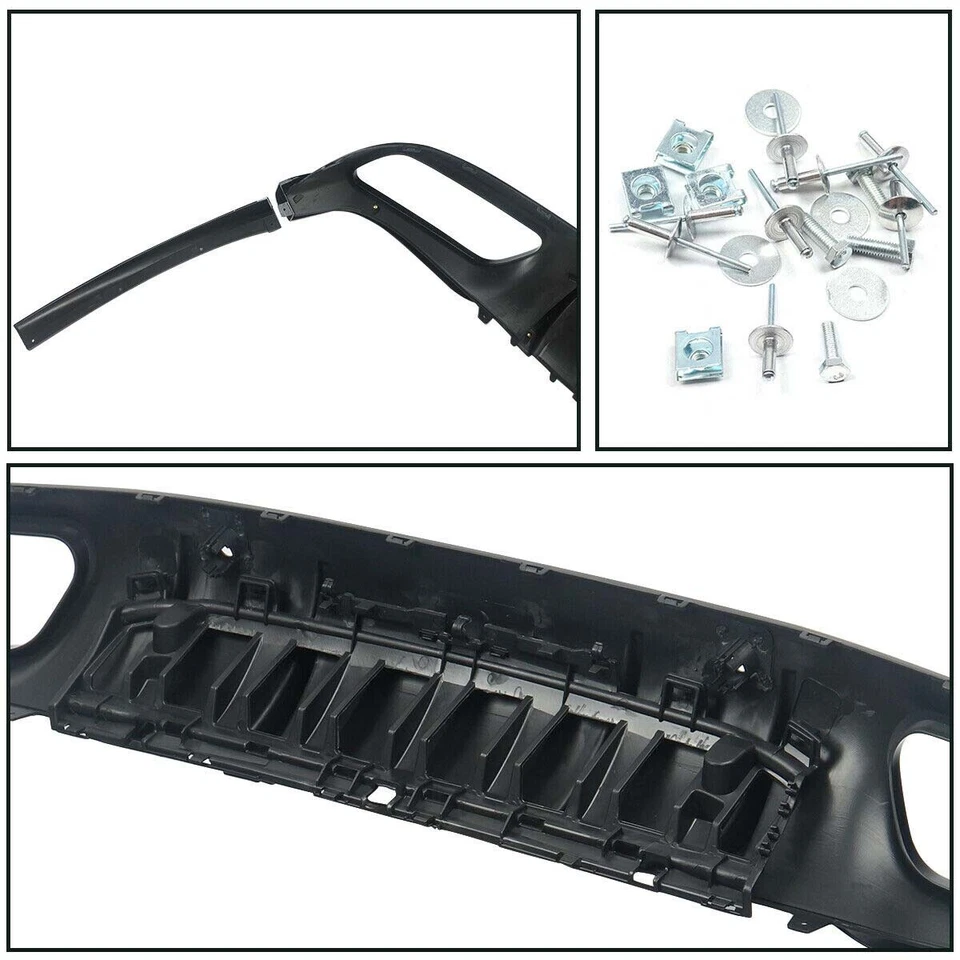 Difusor C63 cupé + kit puntas silenciador negro C205 2015 2016 2017 2018 2019 Foto 3 de 4