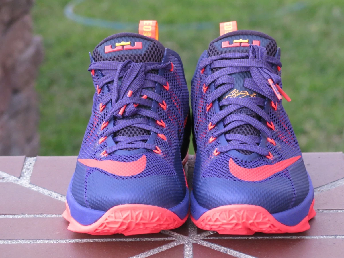 Nike Lebron XII scarpe da basket basse uomo 724557 565