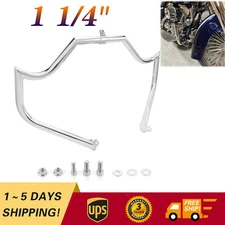 Highway Crash Bar Engine Guard For Harley Touring Road Street Glide 2009-2024