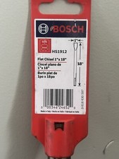 Bosch 1" x 18" SDS Max Flat Chisel HS1912 Hammer Steel Genuine OEM Tool