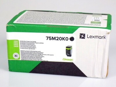 Original Lexmark 75M20K0 Toner Cartridge Black Kartusche Schwarz für CX635adwe