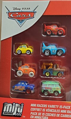 Mattel Disney Pixar Cars Mini Racer 15 pack w/ JOCKO FLOCKO MACK