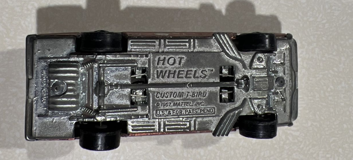 1967 Hot Wheels Redline Custom T-Bird - Rare single copper color