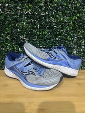 SAUCONY Omni ISOFIT Mujer Zapatos para Correr Talla 7.5 Azul/Gris Everun Tenis