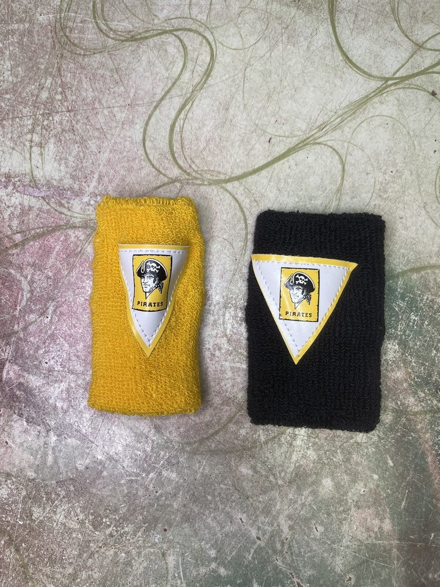 Pittsburgh Pirates Wristbands Set - One Size Fits Most, Officially Licensed