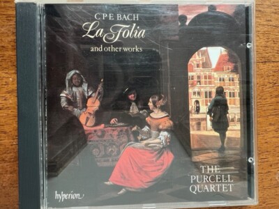 C.P.E. Bach - Purcell Quartett: La Folia und andere Werke (CD Hyperion 1988)