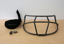 New Easton Universal Dark Gray Baseball Mask With Chin Strap