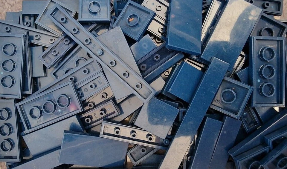 LEGO TILES Genuine Flat Detailing Smooth Bundles Random Pieces x50 Choose Colour