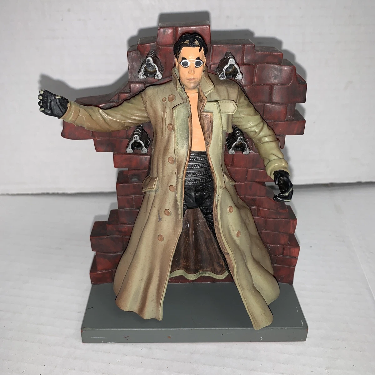 Marvel Doc Ock Dr. Octopus Brick Wall 2004 Spiderman 2 Action Figure Figurine