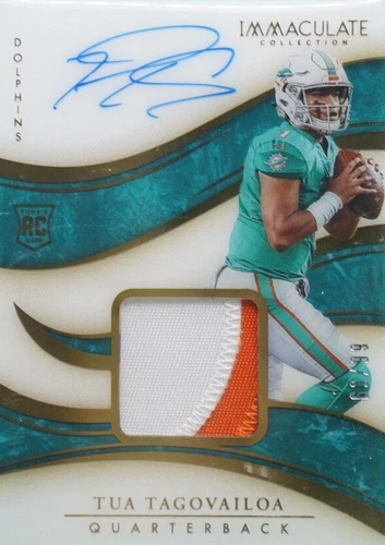 2020 Panini Immaculate Collection Tua Tagovailoa #102