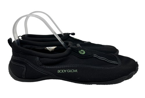 Body Glove Black Aqua Water Shoes With Drawstring Closure Men's Size 8