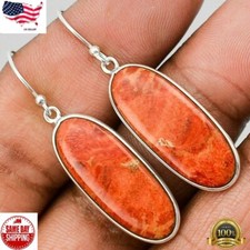 Fashion Drop Earrings for Women 925 Silver Plated Jewelry Turquoise Simulated
