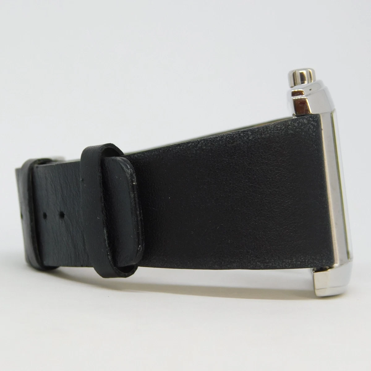 TIME FORCE 2628J Genuine Leather Quartz Analog Unisex Watch New Battery