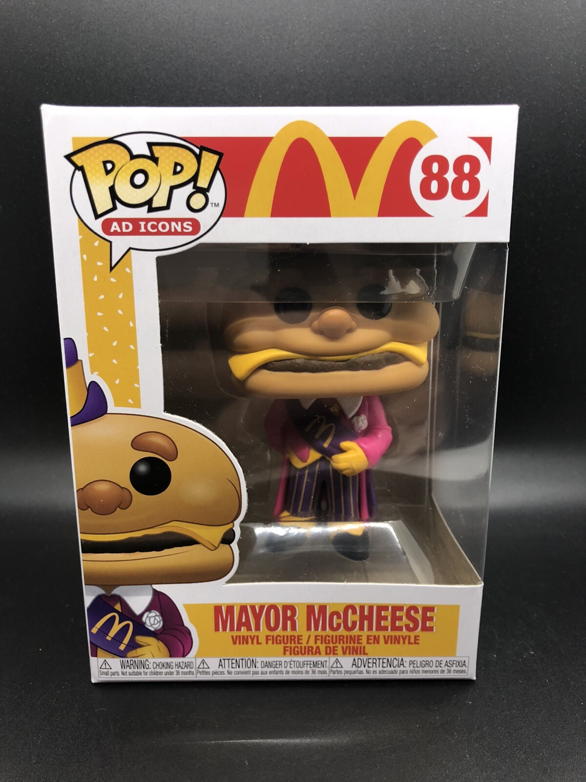 Funko Pop! Mcdonald’s Mayor Mccheese #88