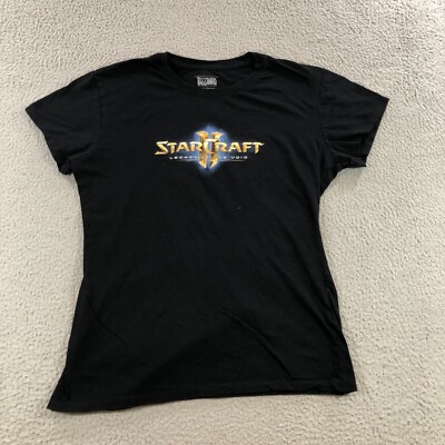 star craft 2 legacy of the void t shirt womens 2XL black blizzard entertainment