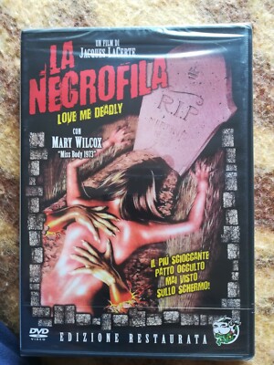 DVD La Necrofilia Jacques Lacerte Love Me Deadly Mary Wilcox selten aus Katalog