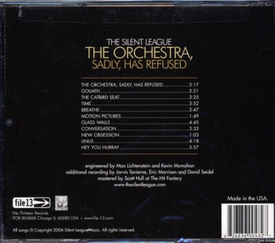 CD The Silent League - The Orchestra, Sadly, Has Refused | eBay