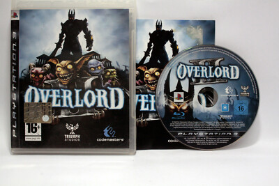 OVERLORD CODEMASTERS PS3 SONY USED ITALIAN EDITION BLES-00580 ML3 67832