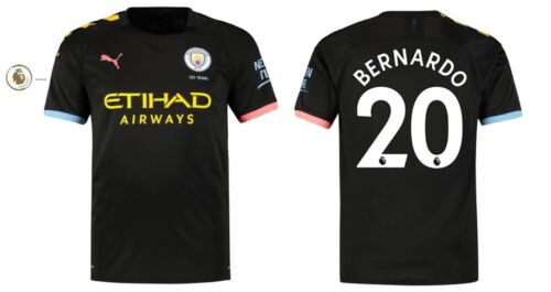 Koszulka Puma Manchester City 2019-2020 Away PL - Bernardo 20 [164 do XXL] - Zdjęcie 1 z 5