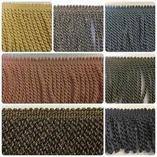 Twisted Bullion Fringe Furnishing Trimming 10 cm Long