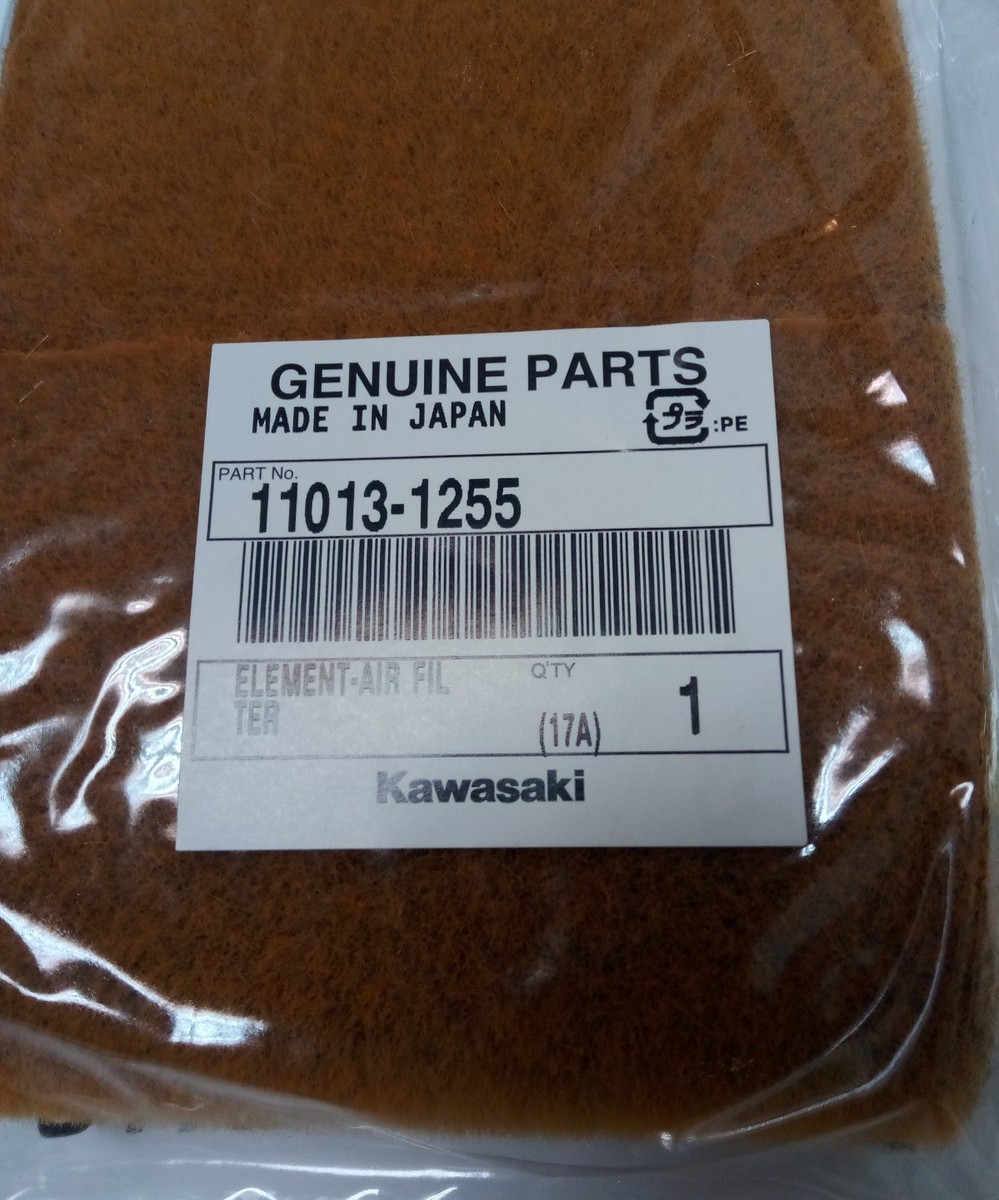 Kawasaki OEM Part 11013-1255 ELEMENT-AIR FILTER KVF300/400 | 110131255