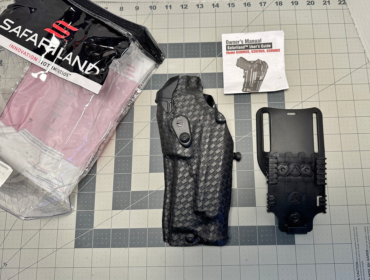Safariland 6390RDS ALS STX LH Duty Holster GLOCK 17 22 + LIGHT