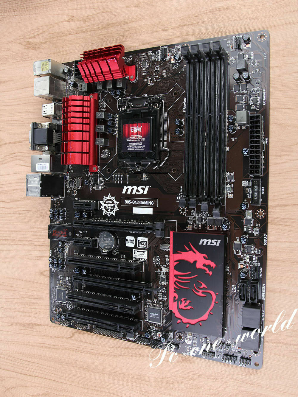 MSI B85G43 GAMING motherboard DDR3 LGA 1150 32GB B85 Desktop