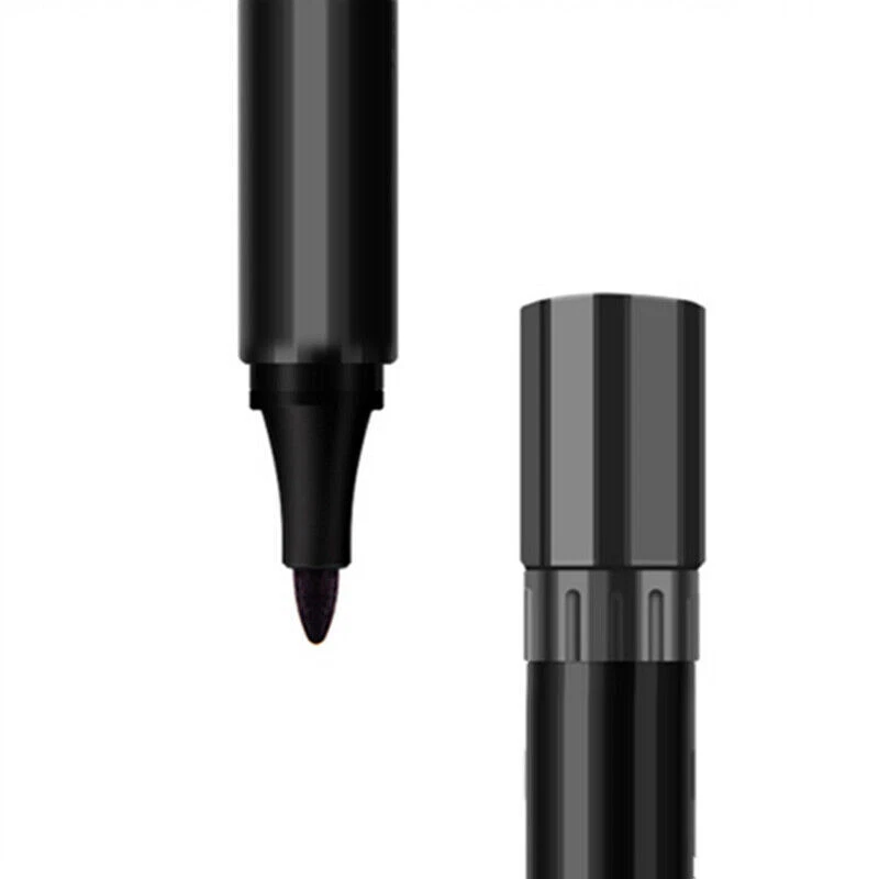 10er-Set Permanent Mark schwarz Blau Rot 14cm Aufzählungszeichen Pens - Bild 3 von 4