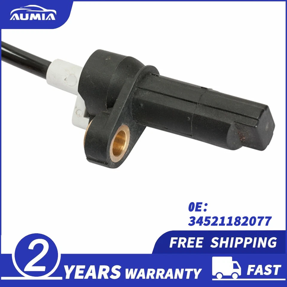 REAR LEFT / RIGHT ABS WHEEL SPEED SENSOR 34521182077 FOR BMW 740I 740IL 750IL Foto 4 de 4