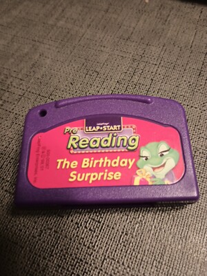 LeapFrog Leap Start Game Cartridge Only - Pre Reading The Birthday Surprise