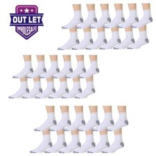 Wholesale Bulk Lots Men's Ankle Quarter Low Cut Socks Size 9-11 10-13