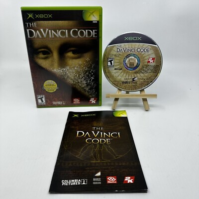 The DaVinci Code (Microsoft Xbox, 2006) Complete With Manual | CIB