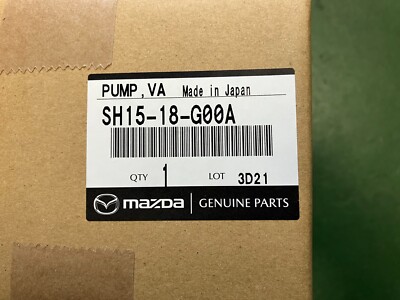 Mazda Genuine Vacuum Pump - SH15-18-G00A Mazda6 GJ CX-5 3 2.2