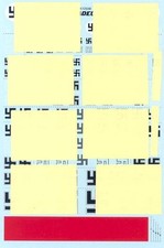 Xtra Decals 1/72 German World War II Aircraft Tail Markings