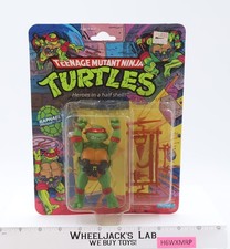 Raphael 10-Back TMNT 1988 Playmates Vintage Action Figure NEW SEALED