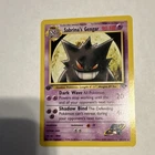 Pokémon 1st Edition Non Halo Sabrina's Gengar Gym Challenge 29/132 Rare