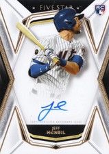 2019 Topps Five Star Jeff Mcneil Autograph Fsa-Jm