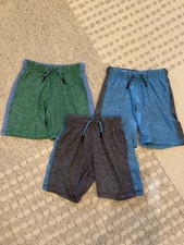 Hanna Andersson Active UV Shorts Boys 4 Set of 3 Good Condition