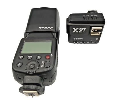 Godox TT600 flash bundle with XT2-F Bluetooth Wireless Trigger for Fujifilm