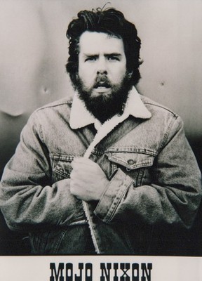 Mojo Nixon Photograph Original Black And White Press Promotional Circa 1980s