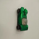 Vtg Hot Wheels Redline 1968 Green Beatnik Bandit HK Gray Interior missing engine