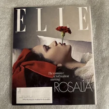 Elle   Magazine  September 2025   Rosalia NEW UNREAD The Romance 218 pages