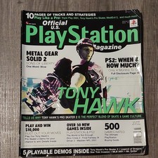 Official U.S. PlayStation Magazine Issue 10 July 2000 Tony Hawk Metal Gear Soli…