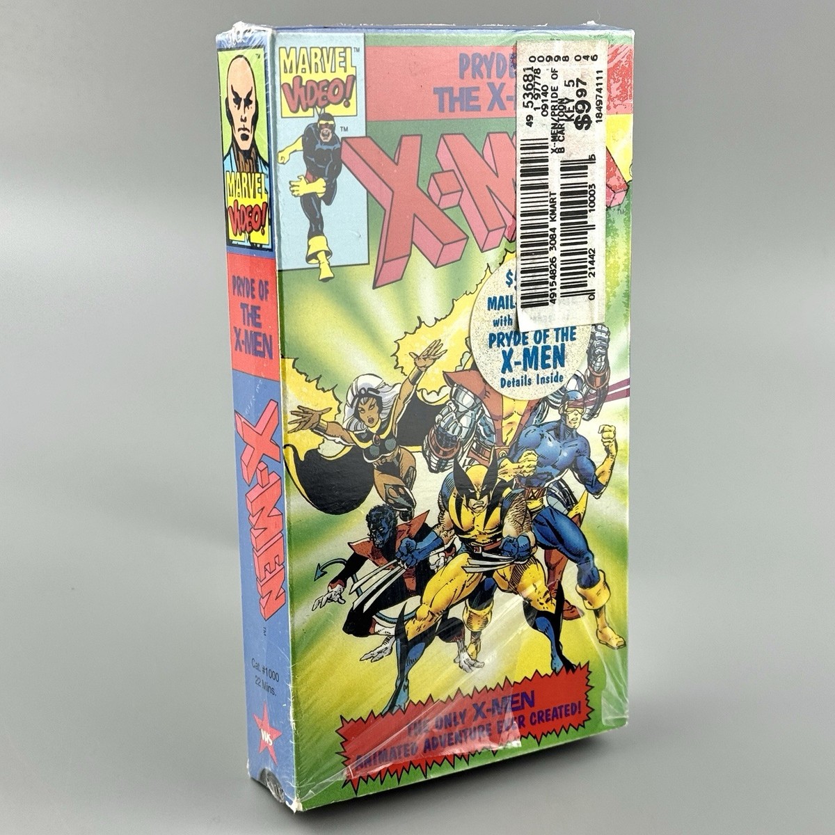 X-Men - Pryde of the X-Men (VHS, 1992 Marvel Video) Brand New
